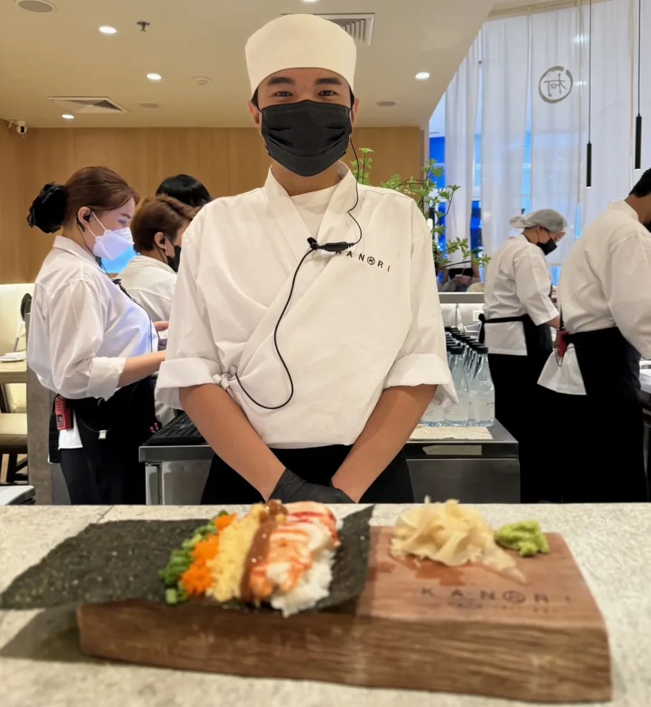 Kanori Hand Roll Bar в EmQuartier в Бангкоке